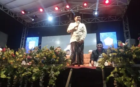 Gebyar Sholawatan Di Kejapanan, Rusdi Meminta Doa Restu Dan Dukungan Para Jamiyah Sholawatan