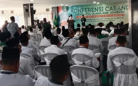 Konfercab NU 2024, KH Achmad Hasan Terpilih Sebagai Rais Syuriah PCNU Jombang