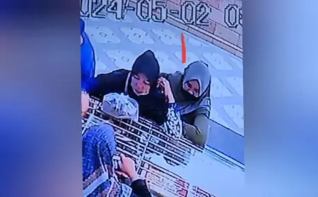 Aksi Emak-Emak Ngutil Kalung Emas di Pasar Leces Viral