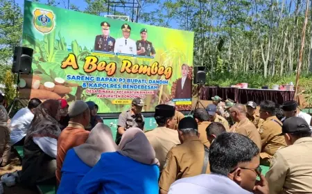 A Beg Rembeg Sareng Pj Bupati Jadi Sarana Curhat Petani Bondowoso