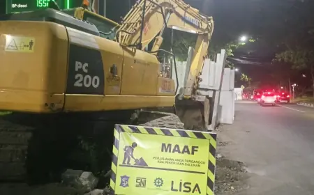 Dampak Proyek Box Culvert Terhadap Mobilitas Kendaraan, Pemkot Surabaya Imbau Masyarakat Cari Jalan Alternatif