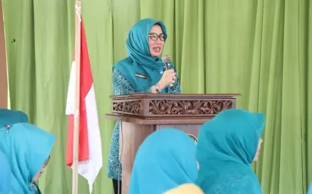 Pj. Ketua TP PKK Kab. Bojonegoro Ajak Kader PKK Gaungkan Pencegahan Pernikahan Anak Usia Dini