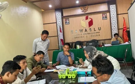 Bawaslu Gresik Terima 114 Pendaftar Panwascam Pilkada 2024