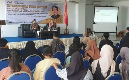 Hadirkan Pakar dari India, UWG Malang Kupas Peran Peradilan Negara untuk Pembangunan Berkelanjutan