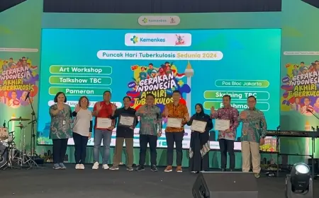 Program Otsuka Group "Free TBC At Workplaces" Dapatkan Penghargaan Dari Kementerian Kesehatan 