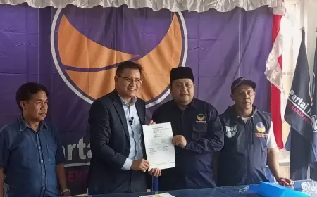 Ingin Kiprah di Kampung Halaman, Kader PSI Kota Malang Kini Daftar Cakada ke NasDem