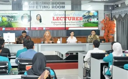 Hadirkan Pemateri dari Thailand, FEB Unisma Gelar International Guest Lecture