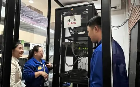 Kampus Asal Filipina Belajar Ke Indonesia Tentang Miniatur Data Center