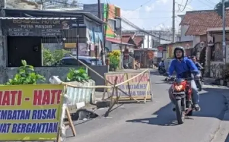 Tanggapi Keluhan Warga Terkait Jembatan Klandungan, DPUBM Kabupaten Malang Langsung Respon Cepat