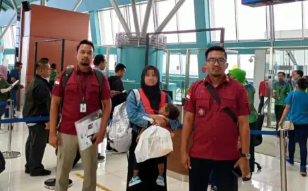 Imigrasi Kediri Deportasi Wanita Sri Lanka Usai Melahirkan Anaknya