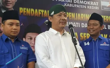 Berburu Rekom Partai, Owner Tajimas Ikut Penjaringan Demokrat
