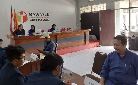 Pengumuman Hasil Seleksi Administrasi Calon Anggota Panwaslu Kecamatan untuk Kota Malang