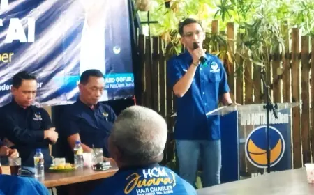 DPD NasDem Gelar Konsolidasi, Dukungan DPC Mengerucut ke Kader Partai