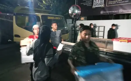 Surat Dukungan Nurul Azizah-Nafik Sahal Diangkut Dua Unit Truk