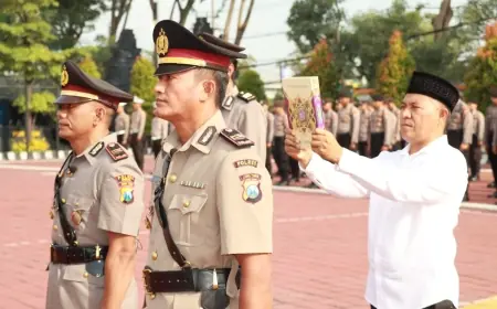 Dua Kapolsek Jajaran Polres Gresik Diganti