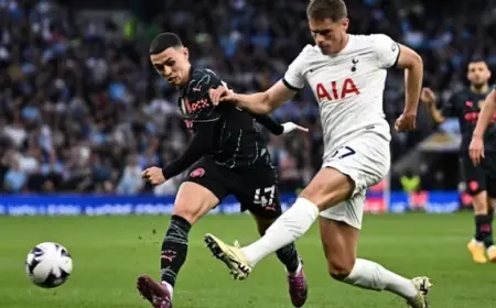 Kalahkan Tottenham Hotspur, Manchester City Kembali Puncaki Liga Premier 