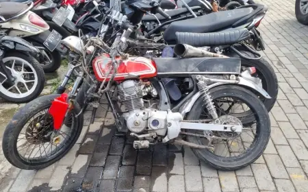 Adu Banteng, Pemotor CB di Jember Tewas Seketika