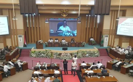 Paripurna DPRD Kabupaten Malang Soroti PAD Pemkab yang Jauh dari Target