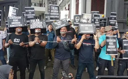 Lintas Organisasi Profesi Suarakan Tolak RUU Penyiaran