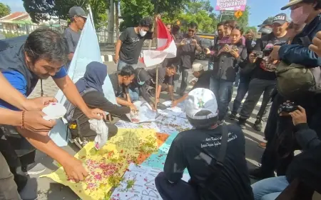 Satu Suara, 3 Organisasi Jurnalis Kediri Tolak RUU Penyiaran