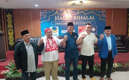 Hadir di Halalbihalal Fraksi Damai, Abah Anton Sampaikan Keinginannya Maju Pilkada 2024