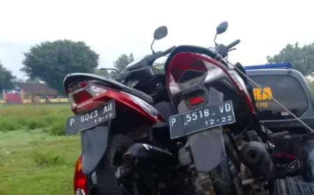 Gagal Curi Ternak, Motor Komplotan Maling di Jember Tertinggal di TKP