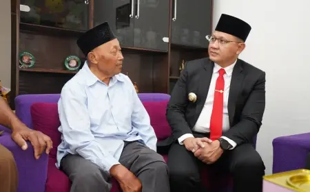 Hari Kebangkitan Nasional, Pj Wali Kota Batu Sowan ke Rumah Veteran