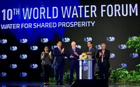 Presiden Jokowi Sebut Pentingnya Kolaborasi di Ajang World Water Forum 10