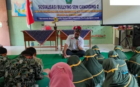 SDN Cangkring 2 Krembung dan Komnas PA Surabaya Bersinergi Wujudkan Sekolah Ramah Anak