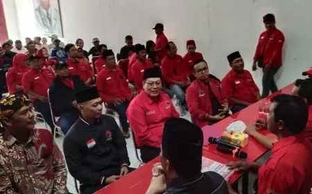 Wakil Bupati Malang Resmi Daftarkan Diri Jadi Calon Wali Kota Batu Melalui PDI Perjuangan