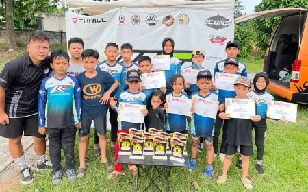 Atlet Sepeda BMX Kota Batu Sabet Prestasi di Blitar