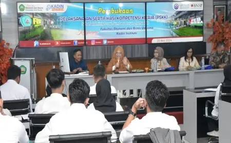 FEB UNISMA Gelar Ujian Sertifikasi BNSP  Tingkatkan Profesionalisme Bidang MSDM 