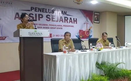 Telusuri Arsip Daerah, Dispussipda Kota Malang Selamatkan Arsip Statis Bernilai Sejarah