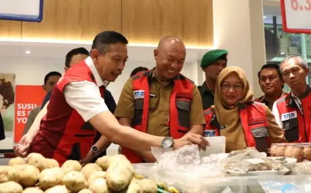 Jaga Ketersediaan dan Stabilitas Harga Bahan Pokok, TPID Sidak ke Pasar Tradisional dan Toko Grosir