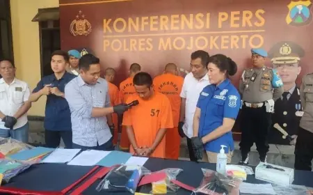 Berpura-pura Tanya Alamat, Pria Residivis di Mojokerto Jambret HP