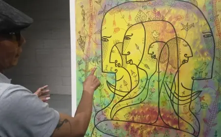 Pameran Mimesis Agus Koecink, Kehampaan Masa Covid yang Menjadi Sebuah Karya