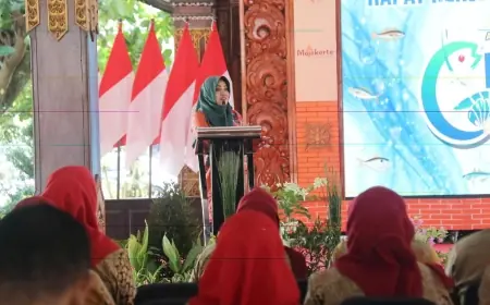 Rapat Kerja Forikan, Bupati Ikfina : 'Fokuskan Membangun Budaya Makan Ikan'