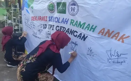 Gandeng Komnas PA Surabaya, SD TPI Gedangan Berkomitmen Wujudkan Sekolah Ramah Anak