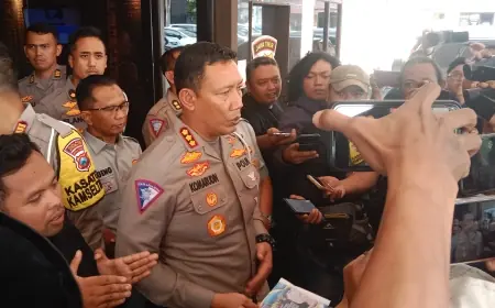 Lakalantas Bus Study Tour di Tol Jombang - Mojokerto, Polisi Gali Keterangan 8 Orang