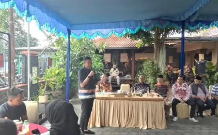 Pj Wali Kota Malang Njagong Bersama Warga Merjosari