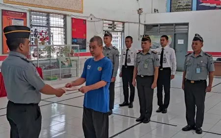 Seorang Warga Binaan Lapas Probolinggo Peroleh Remisi Hari Waisak