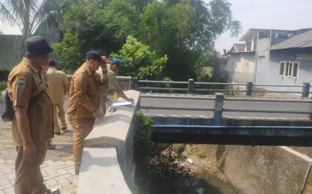 DPUPR Kota Batu Lakukan Perbaikan Dua Jembatan Jalur Alternatif