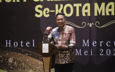 Lantik 15 Panwascam, Ini Harapan PJ Wali Kota Malang