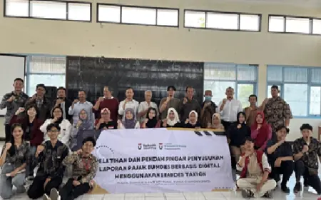 FEB Universitas Telkom Bandung.Pelatihan Aplikasi SIABDes Taxion