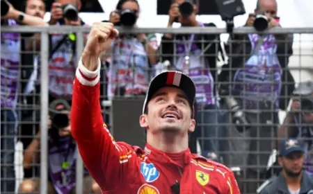 Charles Leclerc Akhiri Penantian dengan Menangkan GP F1 Monaco