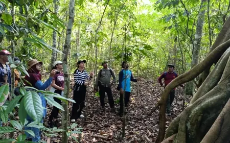 Peringati HKHD, Unej Serta UPLB Philipine Kompak Lakukan Konservasi Hutan Berbasis Masyarakat 
