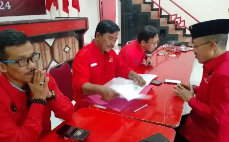 DPC PDIP Tegaskan Satu Orang Tak Kembalikan Formulir