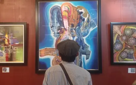 Adaptasi Seni di Usia Senja: Pameran "Menggores Mimpi" oleh Wahyu Subakdiono