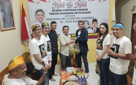 Serahkan Curriculum Vitae, Kader Gerindra Berharap Dapatkan Rekom Maju Pilwali Kota Kediri