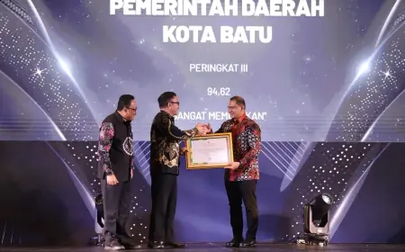 Tak Puas Peringkat 1 di Jatim, Disperpusip Sabet Peringkat Tiga Terbaik di Nasional